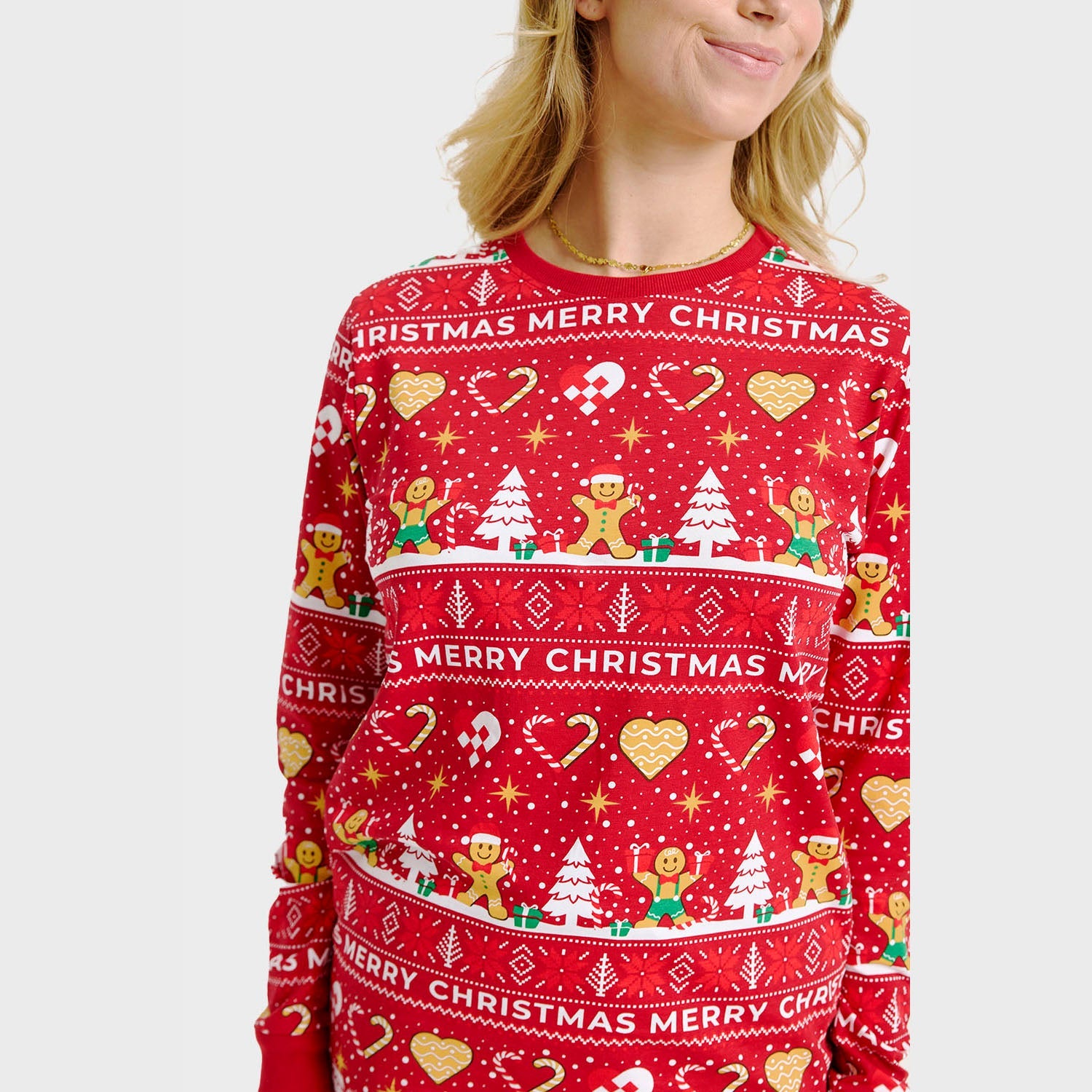 Christmas Cookie Pyjamas Red β Women